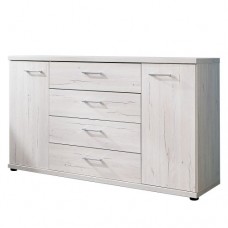 Althoff Kombikommode Madrid | In Weißeiche | 149 x 86 x 42 cm
